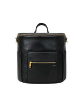 FAWN DESIGN Mini Diaper Bag front view highlights compact travel-ready style for easy errands.