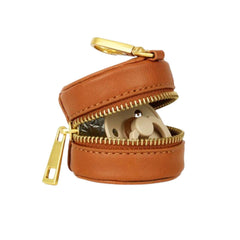 FAWN DESIGN Paci Case in pebbled faux leather offers soft, durable luxury.