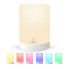 FAWNEST baby night light with soft glow creates cozy nursery ambience for bedtime.