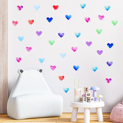 FdcZeyxior heart decals suit DIY crafts like notebooks and phone cases.