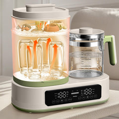 Feekaa bottle warmer with quick milk warming for night feeds