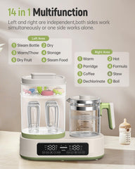 Feekaa temperature-control bottle warmer provides precise warmth