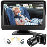 FEISIKE car baby camera 4.3-inch monitor shows clear on-road viewing