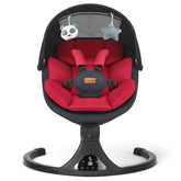 Feitiong baby swing remote control enables quick soothing adjustments for calmer newborn moments.