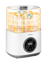 Felizbebe electric steam bottle sterilizer delivers quick, thorough sterilization for night feeds.