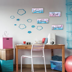 FENCORDAR mermaid wall decor quote You are smart boosts focus and positive vibes.