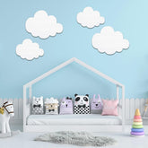 Ferraycle cloud wood decor packaged for gifting and easy setup.