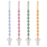 Fevbcnrj 4-pack pacifier clips compatible with Tommee Tippee, secure during outings