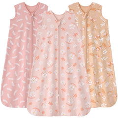 FIEMOL baby sleep sack zipper close demonstrates easy diaper changes