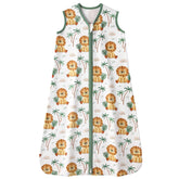 FIEMOL baby sleep sack cotton fabric close-up highlights breathable softness.
