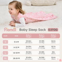 FIEMOL Sleep Sack fabric close-up highlights premium 100% cotton material