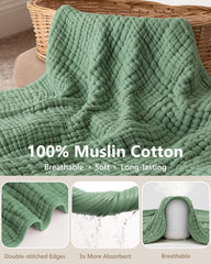 FIEMOL muslin cotton closeup reveals soft weave and breathable comfort