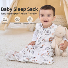 FIEMOL sleep sack 05 tog closeup highlights soft skin friendly fabric.