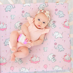 FIGEPO soft microfiber bedding looks plush and breathable for infant naps and nighttime sleep