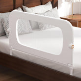 FigTime bed rail folds with two-touch ease for quick access and clean daily use.
