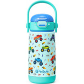 Fimibuke kids water bottle straw-lid closeup shows easy sipping on the go.