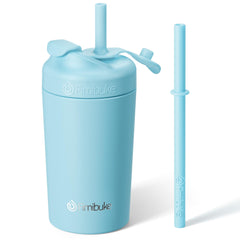 Fimibuke toddler cups with twist-lock lid for versatile, spill-free sipping