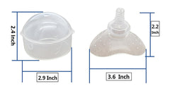 Finever nipple shield flow-rate adjustment enables customized milk delivery