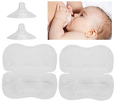 Finever nipple shields clear 20mm latch assist for comfortable nursing