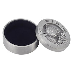 FINGERINSPIRE bear-lid curl box stores the first curl securely.