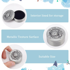 FINGERINSPIRE compact-size keepsake box fits shelves and keeps memories.