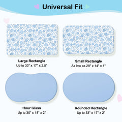 Fiobee sheets elastic edge provides secure, slip-free bassinet fit