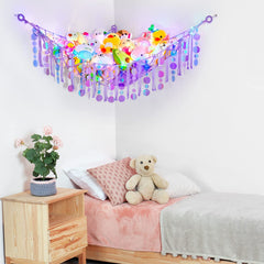 FIOBEE hammock dimensions 39.4x39.4x59 inches for plush collections
