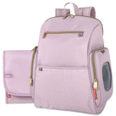 Fisher-Price Baby Fastfinder Gemma bag front view pink with quick-access pockets