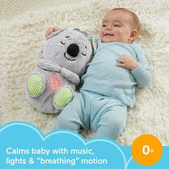 Fisher-Price Koala customizable music and sounds with volume control for soothing options.