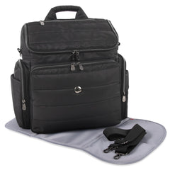 Fisher-Price Madison crossbody tote with matching changing pad for clean on-the-go changes