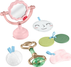 Fisher-Price Mini Me Moments rattle face roller sparks tactile exploration for babies