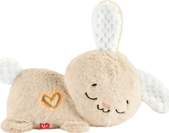 Fisher-Price Soothe & Settle Bunny portable toy offers plush comfort for newborn calm on the go.