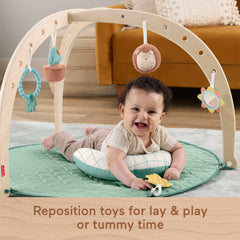 Fisher-Price sun mirror toy to encourage visual tracking during play