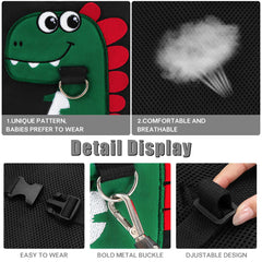 FITARTS toddler leash adjustable buckles ensure perfect fit for various kids sizes.
