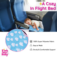 FIVESTARBABY airplane bed compact setup for quick trips.