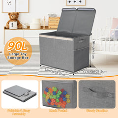 Fiwochic toy storage cubes 11in keep blocks organized and accessible.