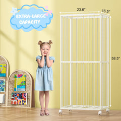 Fixwal zoo storage tower demonstrates vertical space for plushies and toys