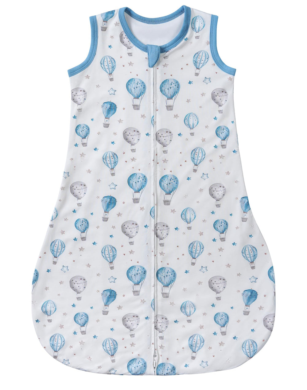 FJORHAL bamboo sleep sack front view highlights ultra-soft fabric for gentle sleep