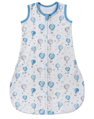FJORHAL bamboo sleep sack front view highlights ultra-soft fabric for gentle sleep