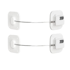 FKTUV Refrigerator Lock package view highlights keyless design for easy access and child safety.