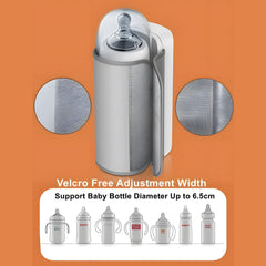 Flashstar six-temperature settings enable precise warming from 37C to 55C.