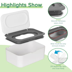 Flenpptly gray one-handed-use dispenser in action