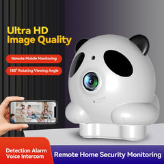 Flicom Indoor 3K camera night-vision view for clear nighttime monitoring.
