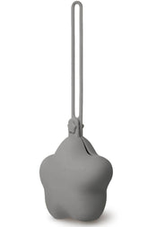 Fllwow pacifier storage case textured exterior for firm one-handed grip.
