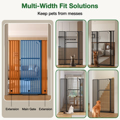 Floisdace anti-trip step pad shown for safer doorway crossing.