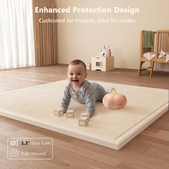 Floisdace non-slip bottom keeps floors secure during active play.