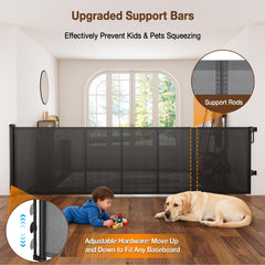 Floisdace reinforced 120in mesh closeup—non-toxic soft mesh protects kids