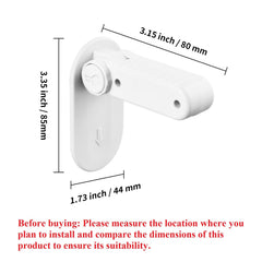 Flowden adhesive application close-up shows secure, tool-free mounting