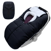 flower frail winter baby car seat cover windproof shell on travel protection