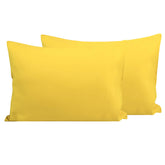 FLXXIE toddler pillowcase yellow 14x20 pack2—soft microfiber for cozy naps